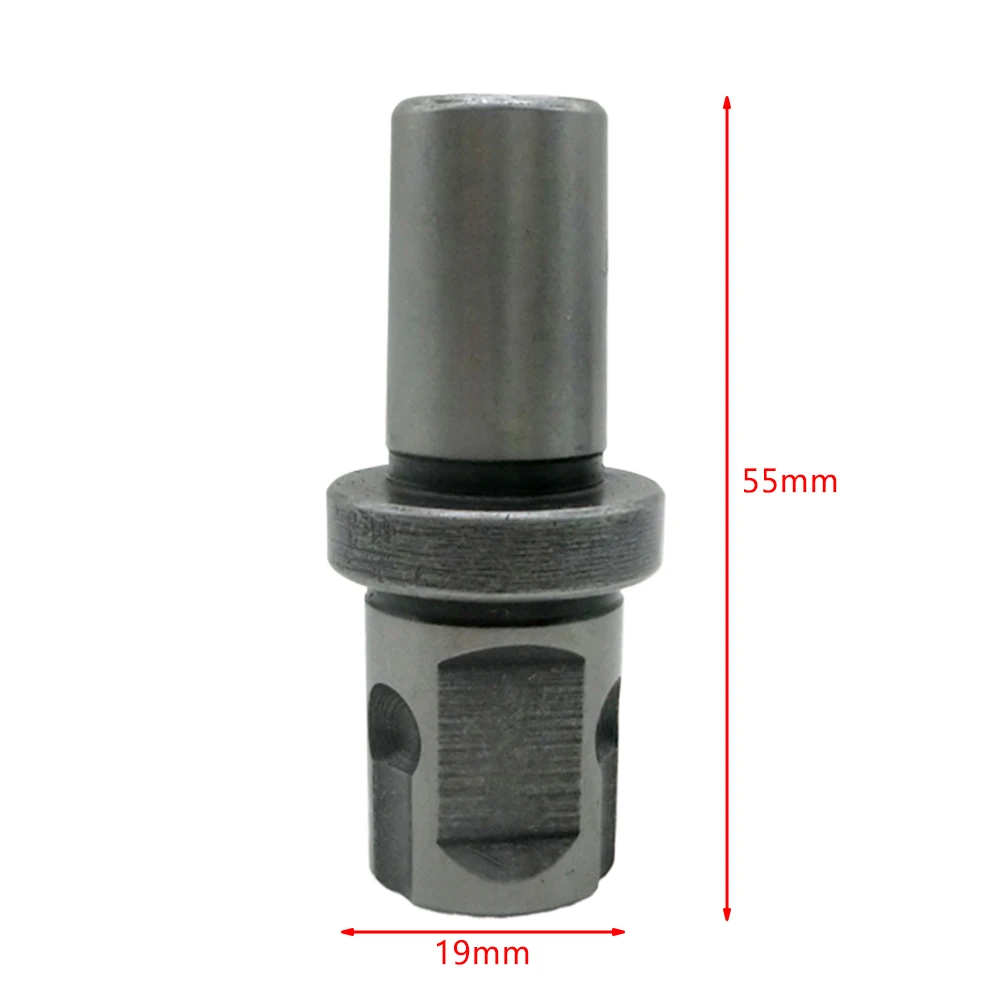 

Brand New Adapter Drill Shank 19mm（3/4inch）Shank Connection Accessory Grey Metal Parts Right Angle/Universal Shank