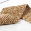 Natural Sisal Back Bath Towel Jute Exfoliating Gloves Back Wash Strap Shower Scrubber Body Cleaning Kit for Body Face Back Baths 2