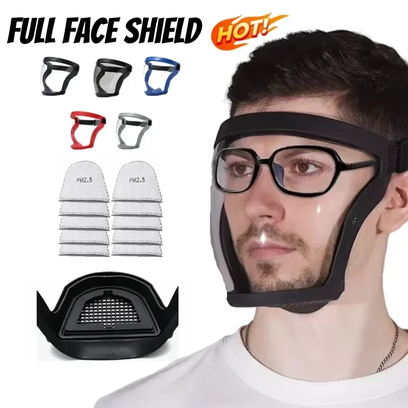 Face Shield Mask Transparent