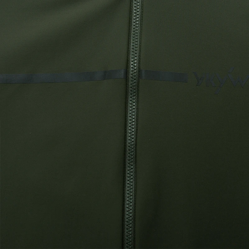 YKYW Autumn Winter Men's Pro Cycling Long Sleeve Jackets Thermal Fleece Warmth Bicycle Jersey Road Bike Clothing Breathable Tops