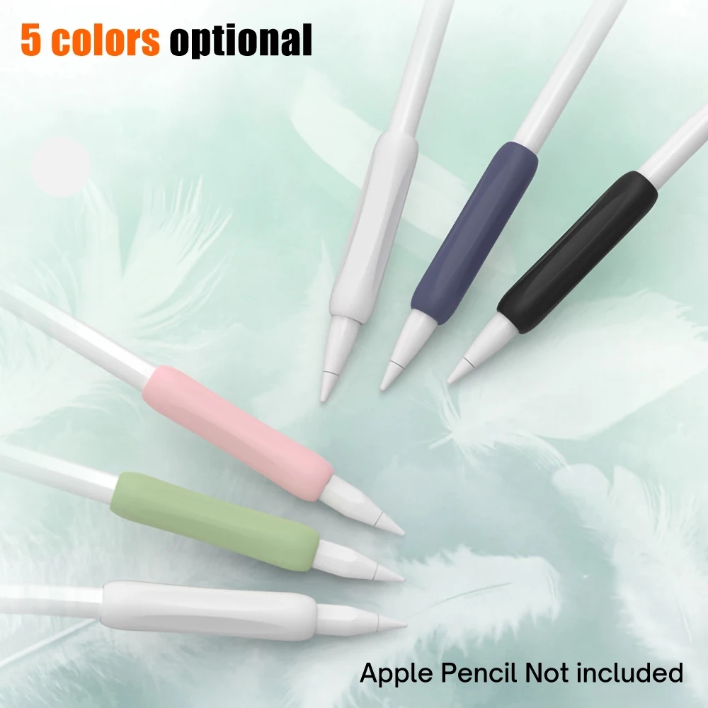 For Apple Pencil case Universal Soft Silicone Non-slip protection Case 1st 2nd Generation apple pen Accessories |