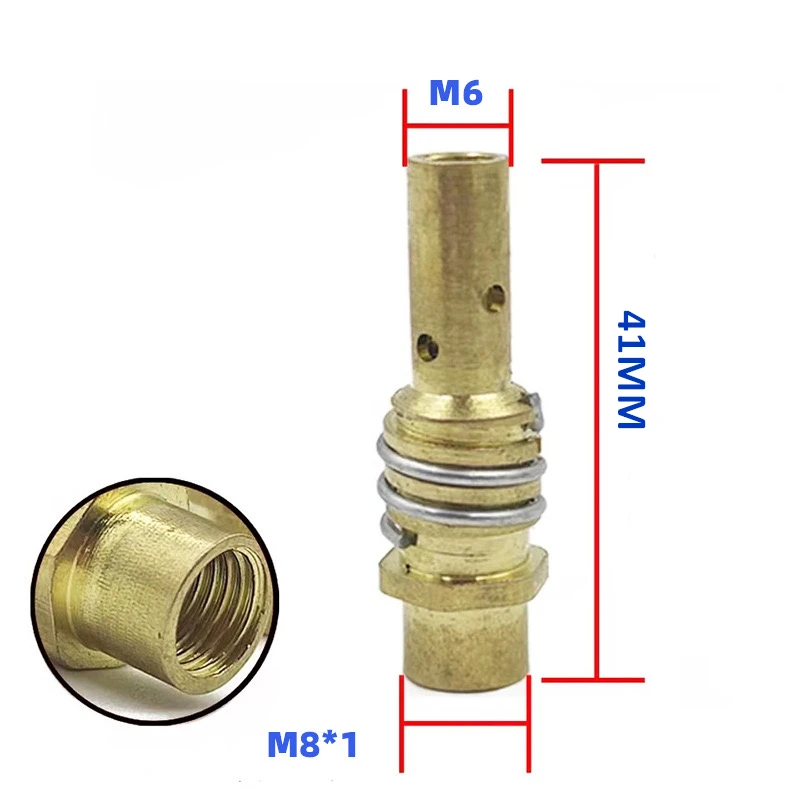 5Pcs/Set, MB-15AK 15Ak Coating Protection nozzle  0.8/1.0/1.2mm MIG Torch Gas Nozzle Tip Holder of 15AK MIG MAG Welding Torch