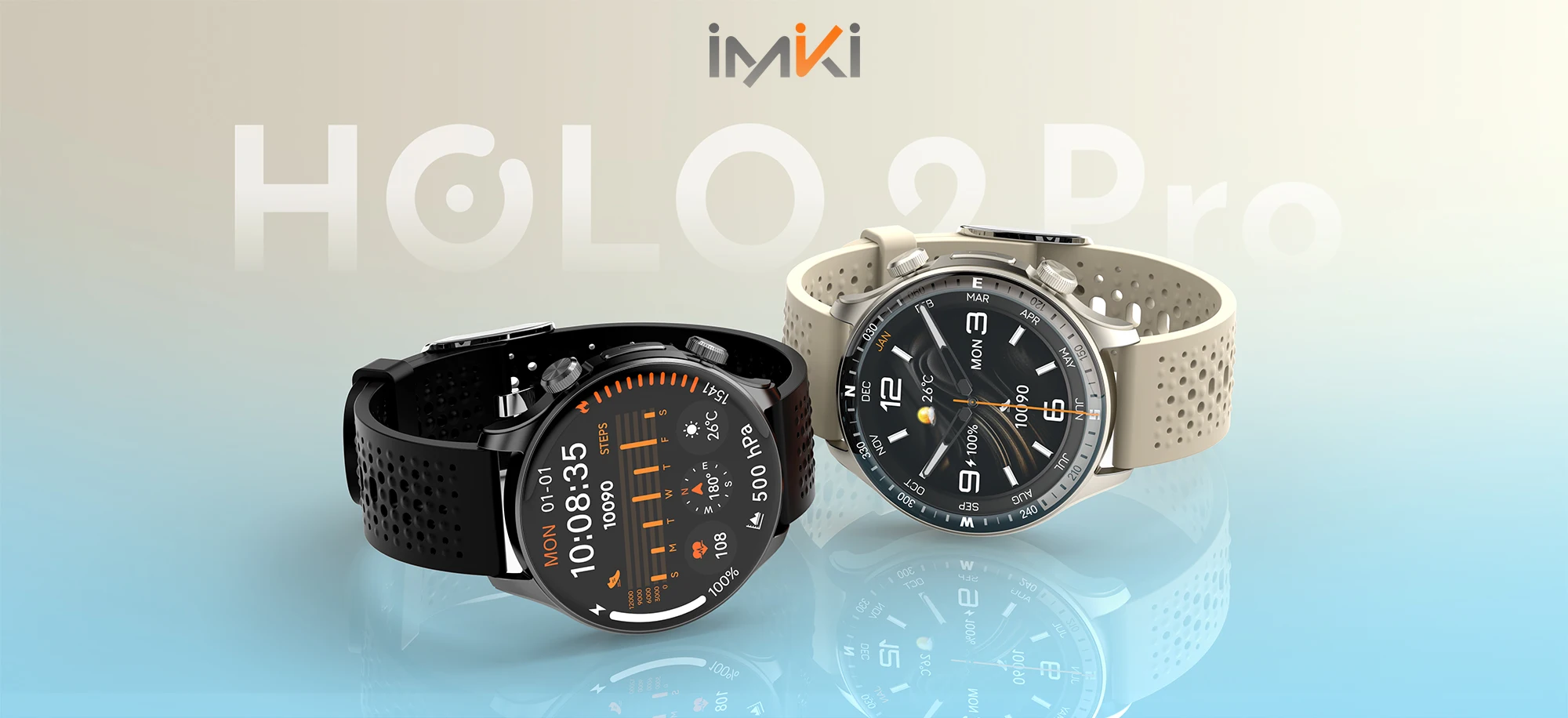 IMIKI HOLO 2 Pro GPS Calling Smart Watch description image
