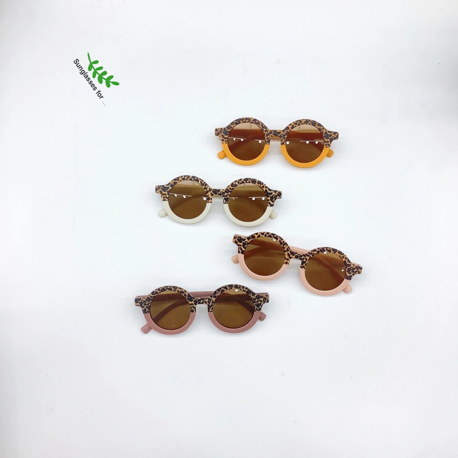 Children Sunglasses Round Shape UV400 Protection Beach Outdoor Wear child glasses