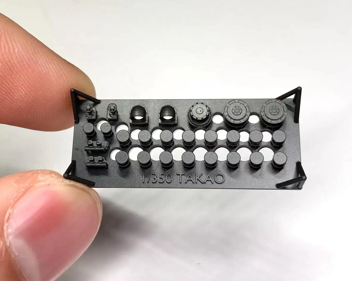 벙커 IJN35188 1/350 스케일 TAKAO 클래스 케이블리프터&비트 세트 3D 프린트 세트