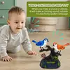Simulation Bird Ornaments Vivid Electric Bird Decor With Sound Decorative Bird Decor Voice Control Battery Powered Perfect For 4