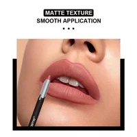 Choose Rasme 12 Color Matte Lip Liner Pencil Case Waterproof Matte Hook Line Lipstick Pen Foam Pen Without Fading Lip Line 2