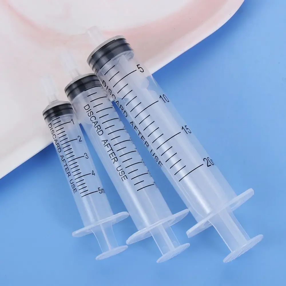 Spray Bottle 5/10/20ml Fluid Replenishment Nozzle Plastic Syringe Liquid Bottling Dispenser Pump Perfume Dispenser