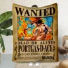 Bounty Chart Luffys Printed Blanket Picnic Blankets Warm Blanket Soft and Pieces Comfortable Blanket One Home Travel Birthday 2