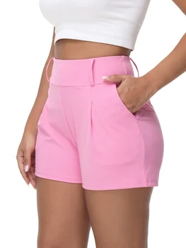 High Waist Gym Shorts 1