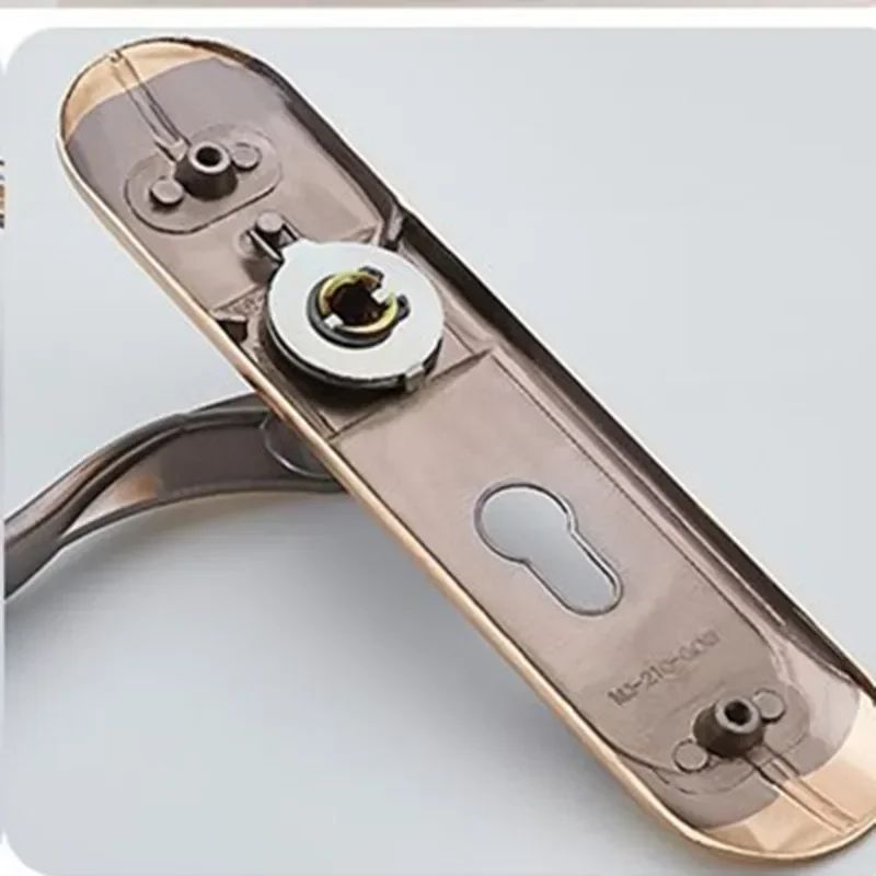 casa silenciosa de aluminio duravel interior fechadura da porta chave desbloqueio seguranca casa porta interior quarto cozinha sala estar 03