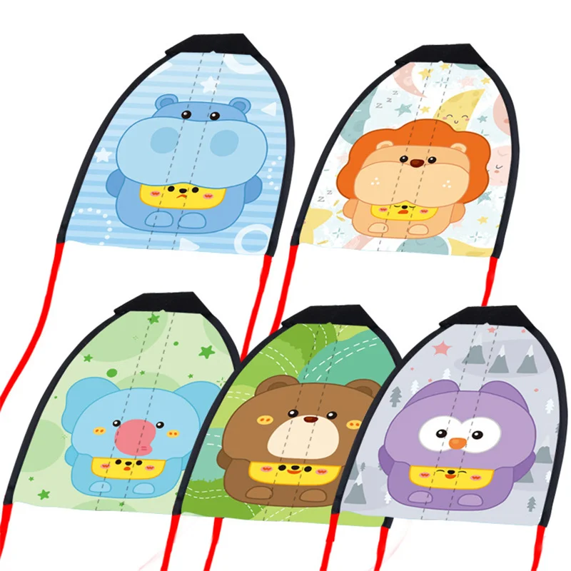 Kids Outdoor Flying Toys Portable Catapult Kite Hand Throwing Gliding Plane Girl Boy Indoor Playground Paraglider Shooting Games 4