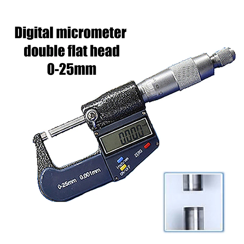 AUTOUTLET Micrometer Digitale Bügelmessschrauben 0-25 mm/ 0