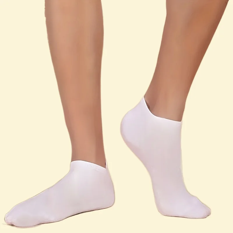 하이 퀄리티 패션 솔리드 양말, 부드러운 경량 로우 컷 발목 양말, 벌크 블랙 화이트 그레이, 남녀공용 보트 양말, 10 쌍, 20/40 쌍