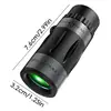 Handheld Telescopes for Adults HD Monocular Telescope Small Telescope High Powered 8x20 Monocular Scope Clear Vision Monocular 6
