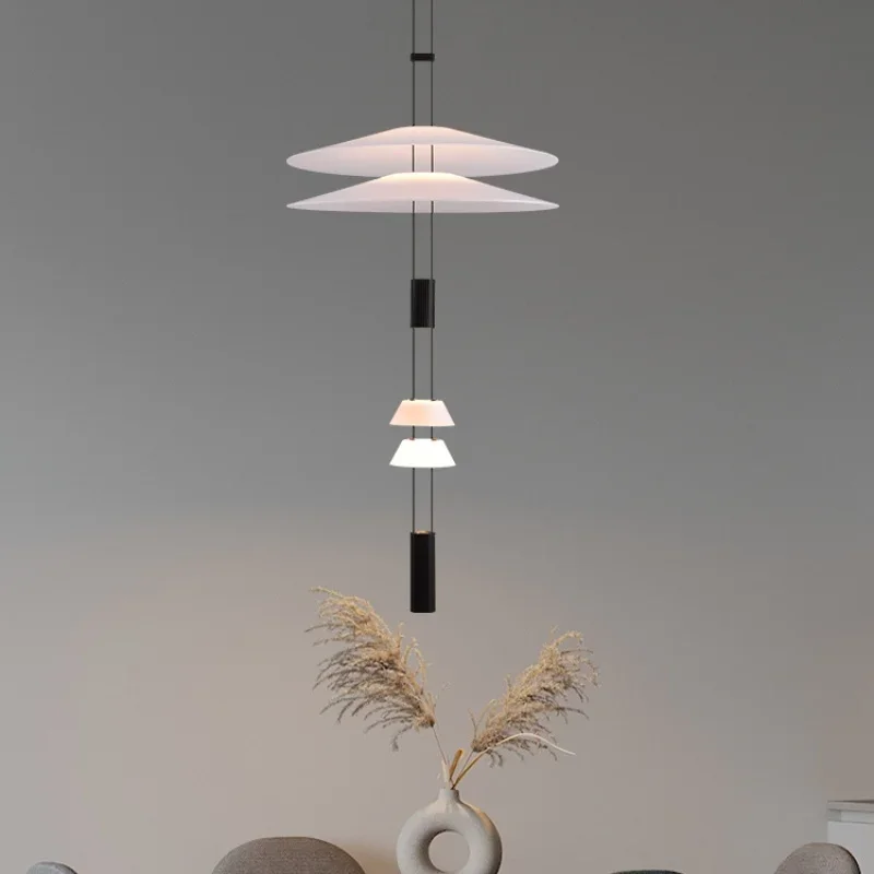 Pendant Lights Pendant Lamp Modern Circular Hanging Lamp For Living Room Dining Room Bar Dining Table