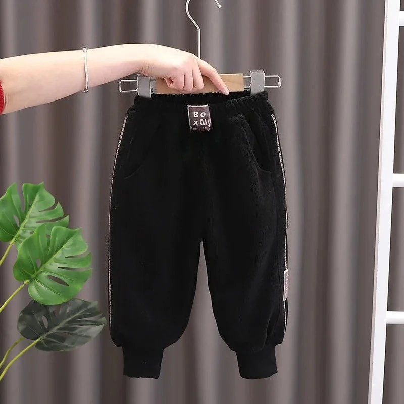 New Spring Autumn Fashion Baby Clothes Children Boys Pants Kids Girls Clothing Infant Trousers Toddler Casual Cotton Costume 3