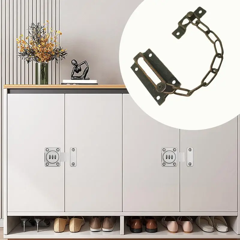Security Door Chain Guard Anti-Theft Latch Chain Locks Door Lock Thickened