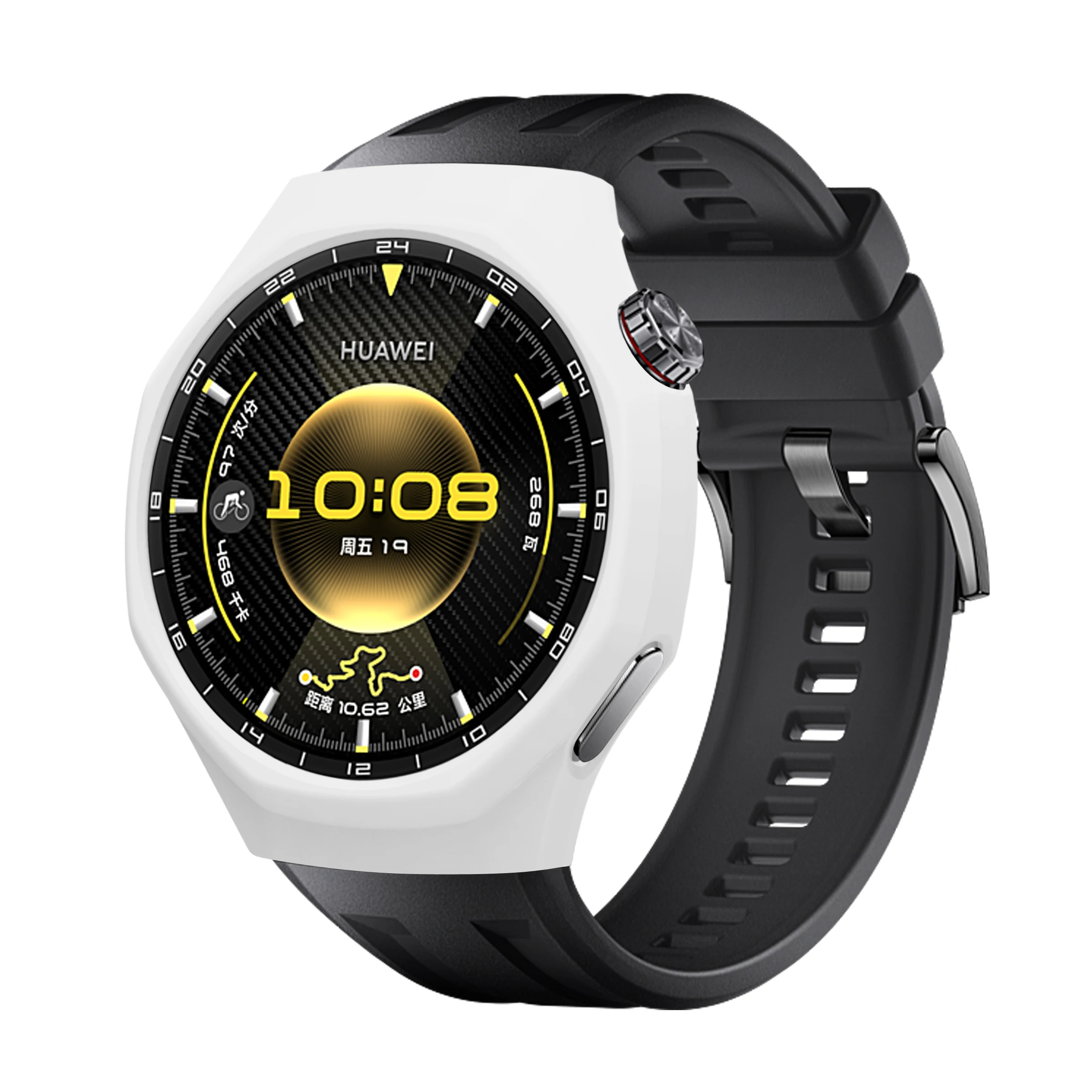 Silicone Protective Cover for Smartwatch - Soft, Colorful, Full Coverage Design