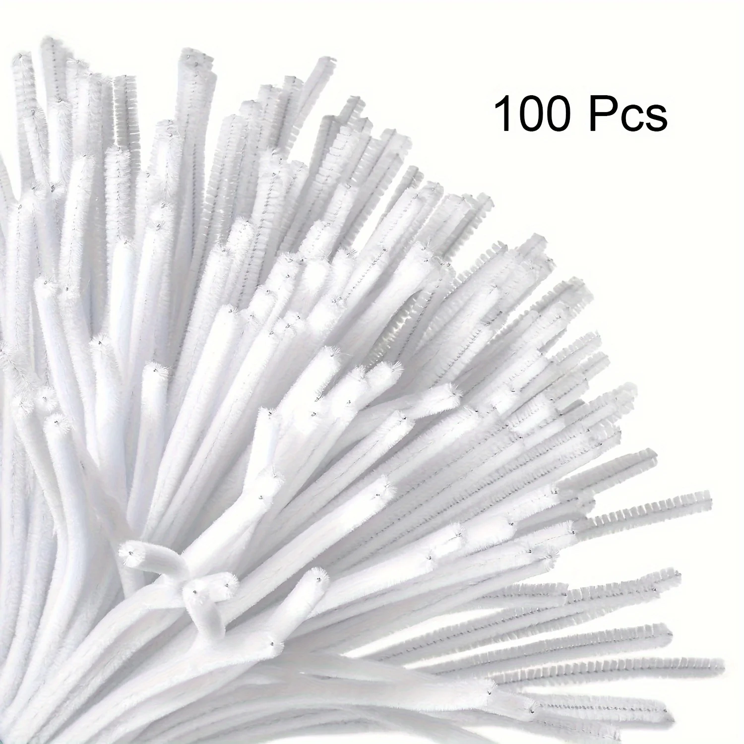 500 Cure-pipes Verts – Chenilles Pour Artisanat – Lot Vrac