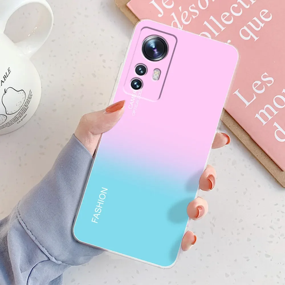 Clear Soft Silicone Phone Case - Cute Design