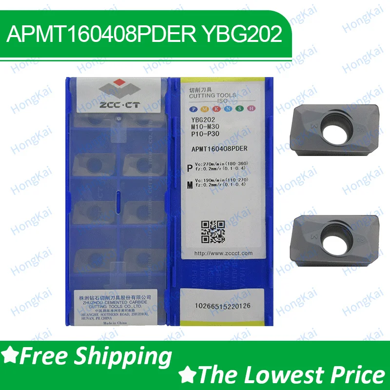 APMT160408PDER-YBG202-YBG205-YBG302-YBD152-Milling-Cutter-CNC-Tools ...