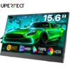 UPERFECT 15.6“ LCD Monitor Portable Ultrathin 1080P IPS FHD USB Type C Dispaly For Laptop Phone XBOX Switch PS5 Gaming Screen
