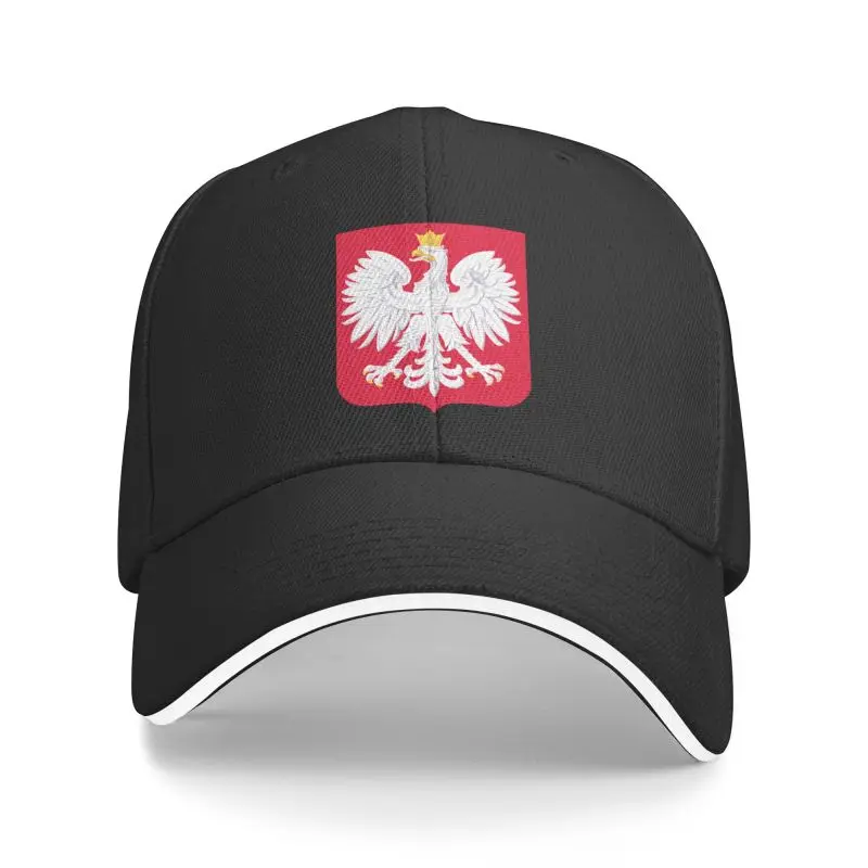 

Personalized Coat Of Arms Of Poland Baseball Cap Women Men Breathable Dad Hat Sports
