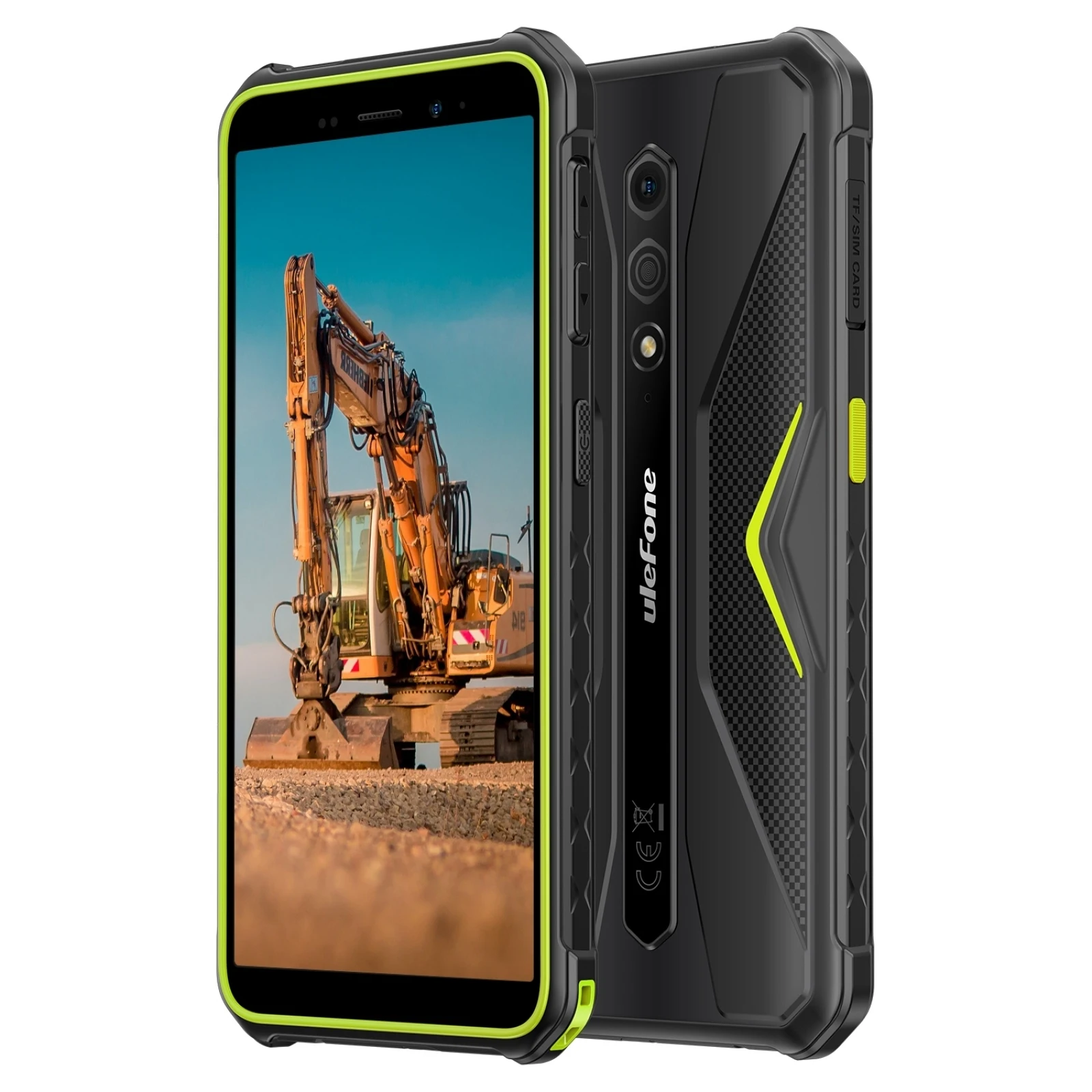 Ulefone Armor X12 Rugged Phone 6GB+32GB 5.45'' Android 13 Go MediaTek Helio A22 Quad Core 4860mAh 4G NFC Smartphone