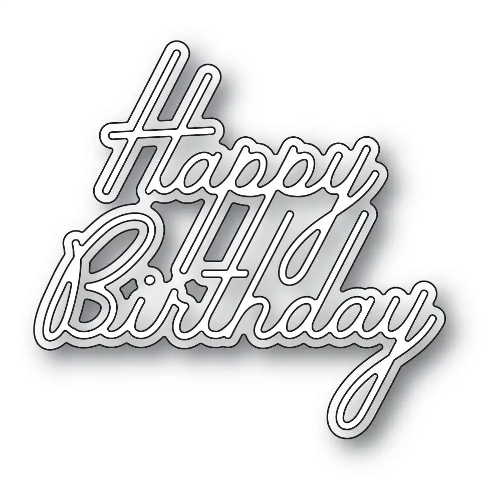 

С Днем Рождения начальный сценарий штампы Скрапбукинг фон сделай сам украшение ремесло тиснение