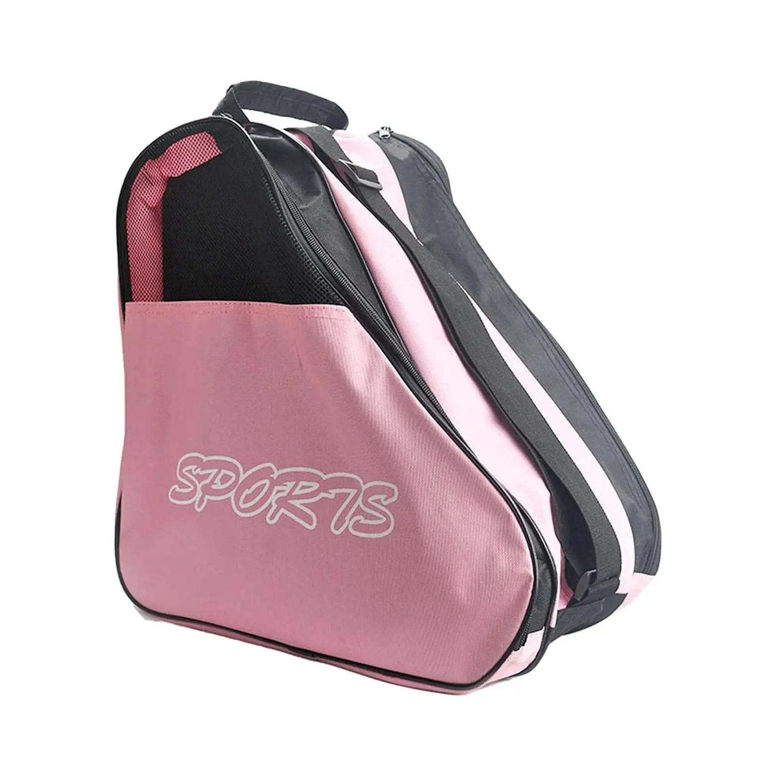 Roller Skates Bag Kids Inline Skates Bag Adjustable Shoulder Strap Portable Ice Skating Bag for Teenager Men Girls Boys Women