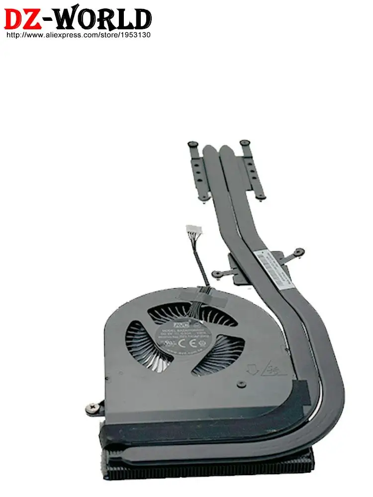 Laptop Cpu Placa Gráfica Ventilador de Refrigeração Dissipador Lenovo Thinkpad T580 P52s 01er494 01er493 01yr453 01er496 01yr455 01yr456 - Imagem 3