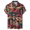 Men's shirt lapel summer short-sleeved new style for work, daily casual, breathable, comfortable, simple and fashionable 5