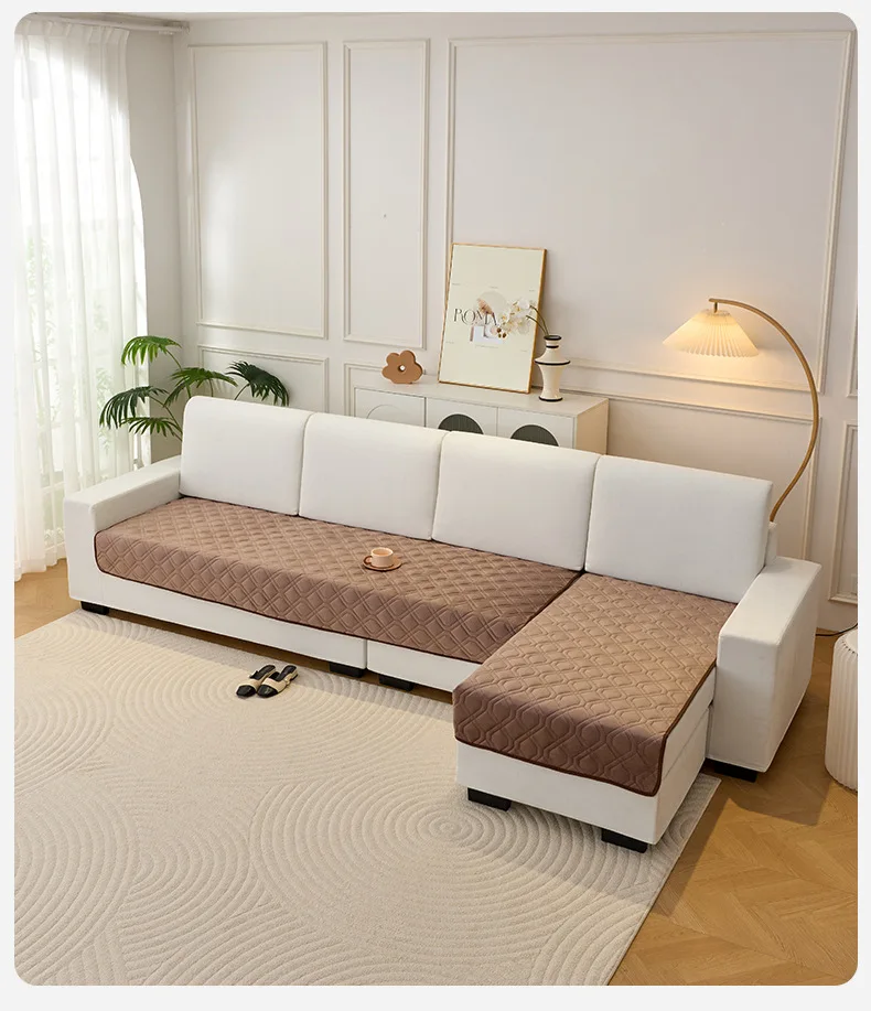 Wasserdichter Haustier-Sofabezug Waschbarer Möbelschutz für Hunde Katzen Kinder Universeller Couch-Kissenbezug Wohnzimmer Heimdekoration – Detail 9
