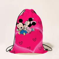Disney Mickey Mouse Storage Bags Anime Printing Makeup Bag Cute Pouchs Bag Cartoon Women Mini Cosmetic Bag Custom Pattern Gifts 5