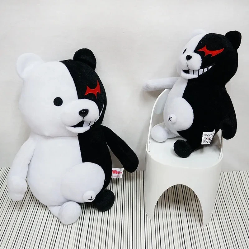 スーパー　ダンガンロンパ2 くま　ぬいぐるみ　モノクマ　白黒 スーパー ダンガンロンパ2 くま ぬいぐるみ モノクマ 白黒