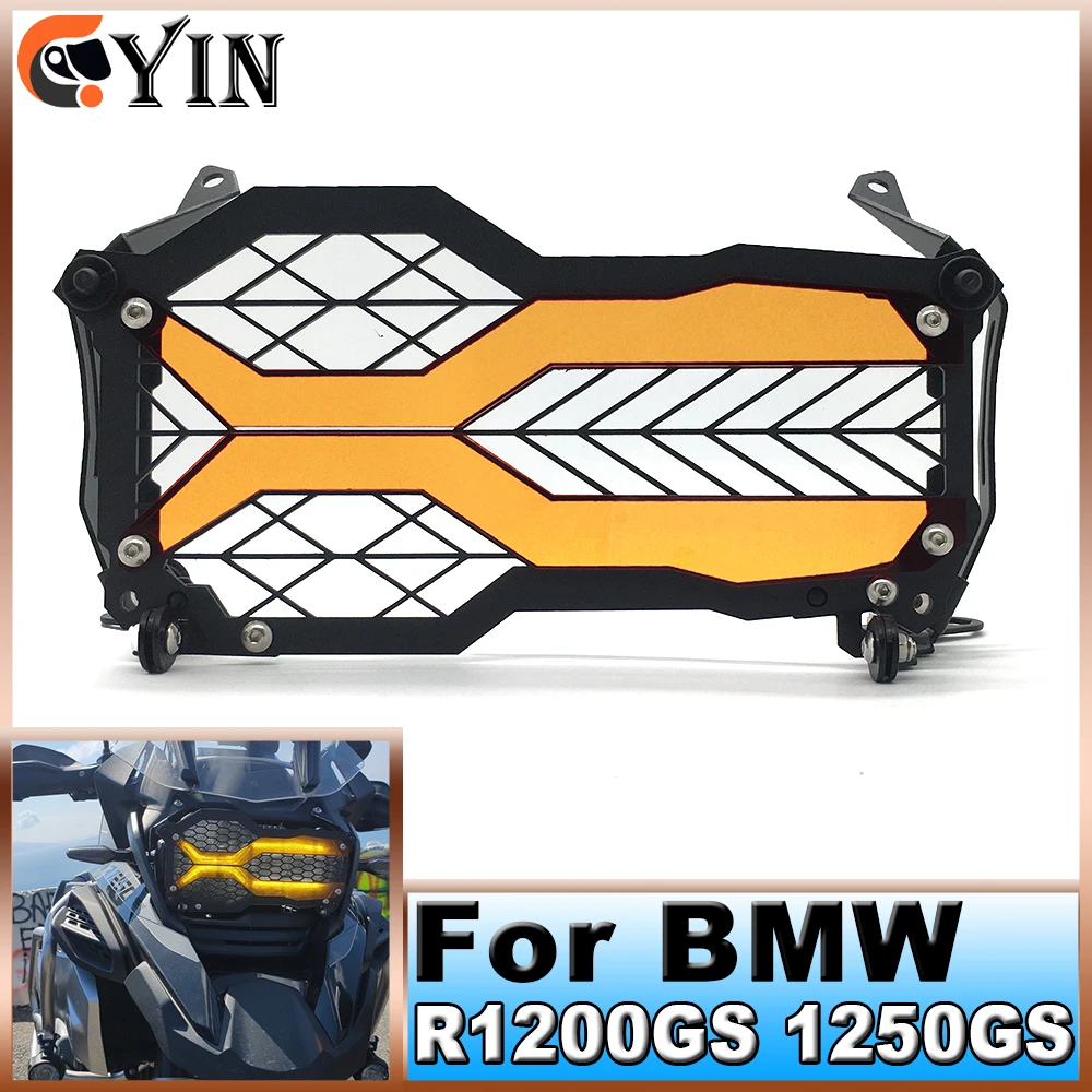 

For BMW R1250GS Adventure R1200GS LC ADV 40 Years Edition R 1250GS Motorcycle Headlight Guard Flipable Headlight Protector Cover