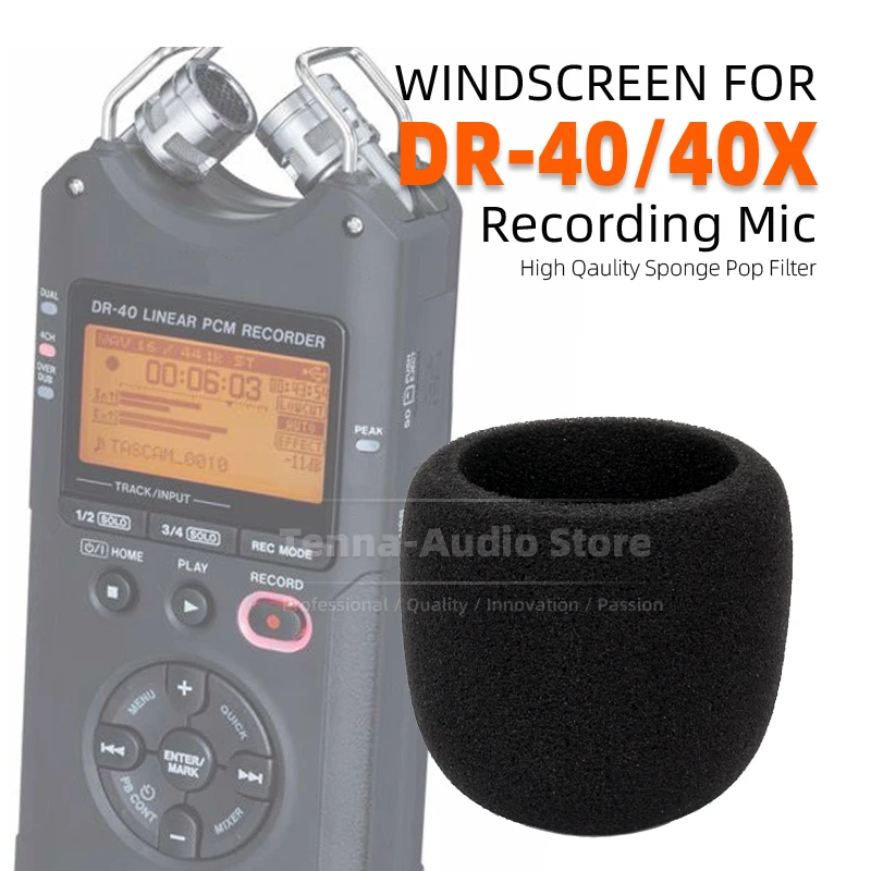 Grabadora de Audio de 4 Pistas TASCAM DR-40 X | Gear4music
