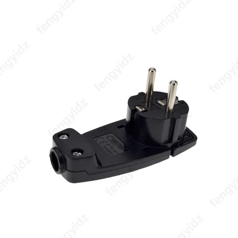 ? Schuko 각진 플러그 플랫, Schuko 플랫 플러그 250V(16A), Schuko 플러그, Schuko 플러그 플랫, Eu 플러그 예비 부품 액세서리