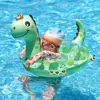Swimbobo New Style Child Inflatable Dinosaur Cute Swimming Seat Boat Floating Kid Water Toy Baby Swim Rings Pool Float Summer 5