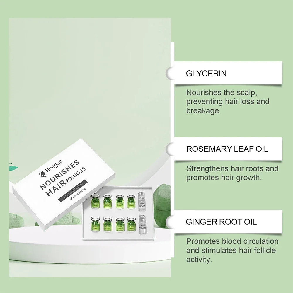 Hair Essential Care Serum Strengthen Roots Reducing Loss Prevent Baldness Nourish Scalp Hair Care 5