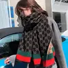 New Luxury Winter Two-Sided Cashmere Long Fringe Scarves High Quality Women Thicken Wrap Shawl Ladies Pashmina Warm Scarf