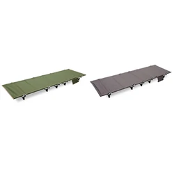Cama plegable compacta para acampar, ultraligera tienda de campaña, para mochilero al aire libre