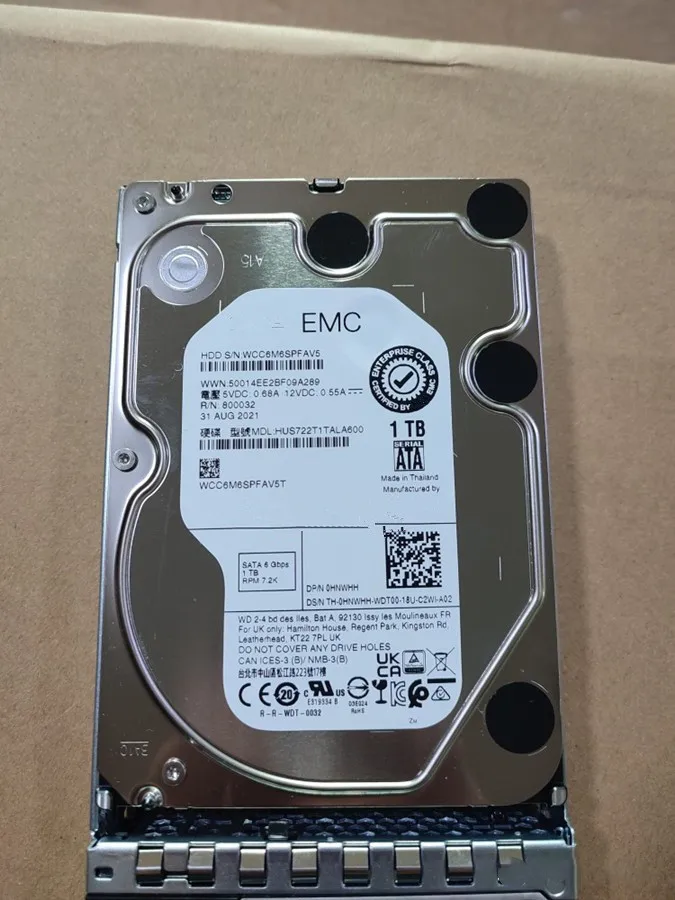 

Внутренний жесткий диск HNWHH, 1 ТБ, SATA, 64 Мб, 3,5 K для ноутбуков, HDD для HUS722T1TALA600 7,2