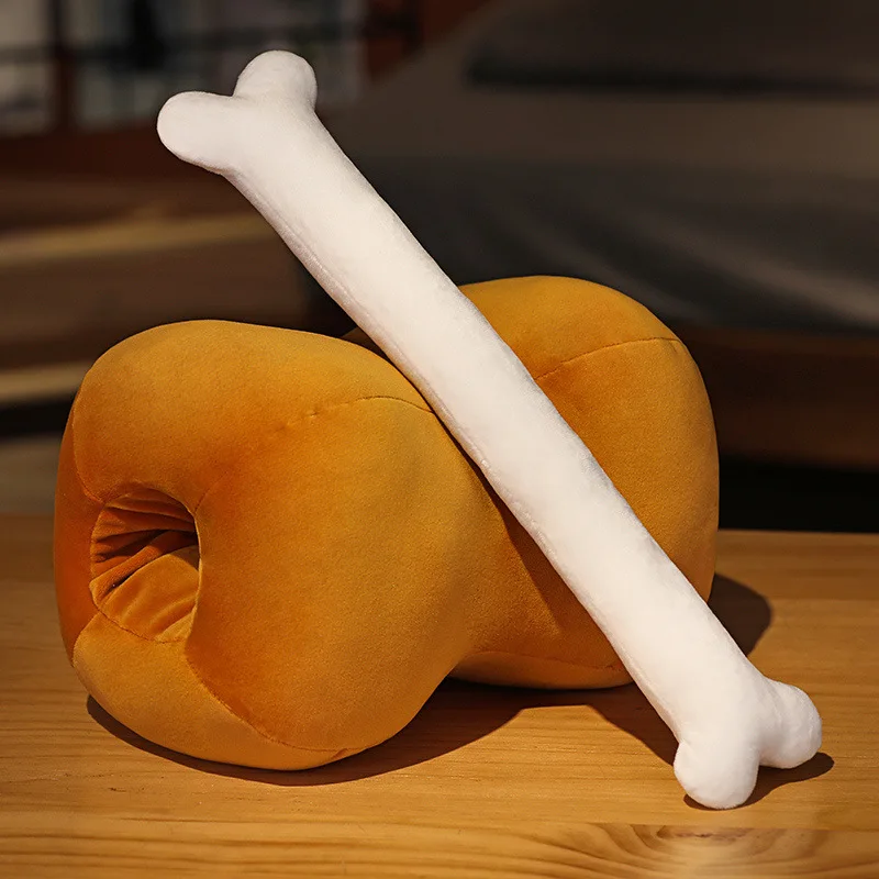 The New Simulation Kawaii Brown Dog Bone Pillow Separate Nap Real Element  Short Plush Plush Toy Stuffed Animals ковёр прямоугольный beluga carving 9594 300 х 500 cм bone d brown
