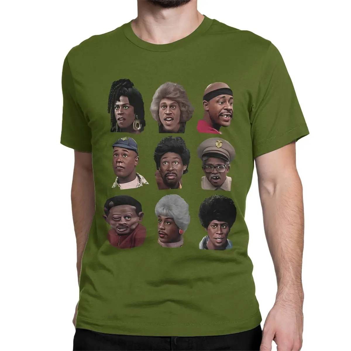 thumbnail image 1 of Camiseta para hombre y mujer de Martin Lawrence, estilo retro de comedia, de algodón, de manga corta, cuello redondo, tallas 4XL, 5XL y 6XL., 1 of 7