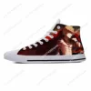 Anime Cartoon My Hero Academia Bakugou Katsuki Casual Cloth Shoes High Top Lightweight Breathable 3D Print Men Women Sneakers 3