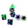 7 Pieces Polyhedral Dices Party Game Dices Party Supplies Game Dices Multi Sided Dices for Table Game Board Game Card Games 3
