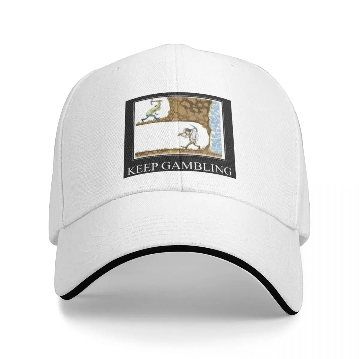 

Keep Gambling Baseball Cap Custom Cap party hats Beach Outing Hat For Man Women's