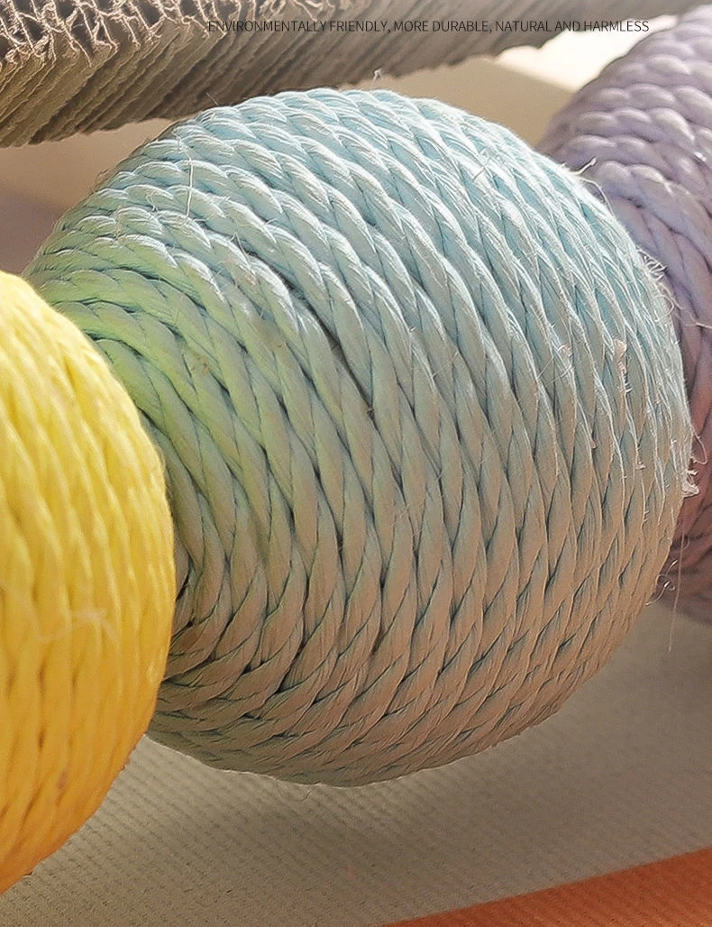 Title 8, Cat Scratching Ball Toy Kitten Sisal Rope Ball ...